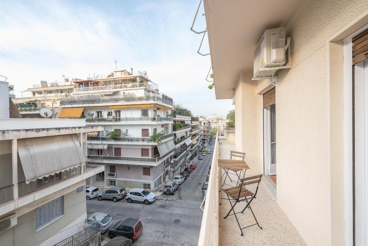 Cozy And Fresh Apt Close To Metro Athens Exterior photo
